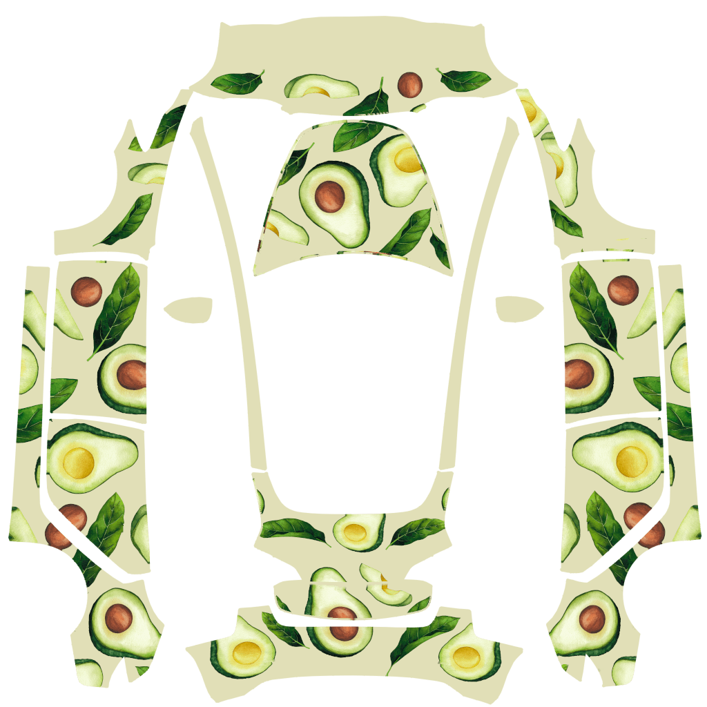 Avocado Green - Model 3 特斯拉喷漆车间模板