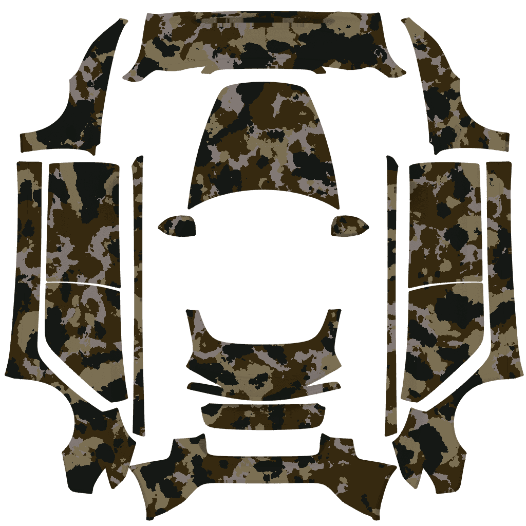 Camo - Model 3 (2024+) Standard & Premium 特斯拉喷漆车间模板