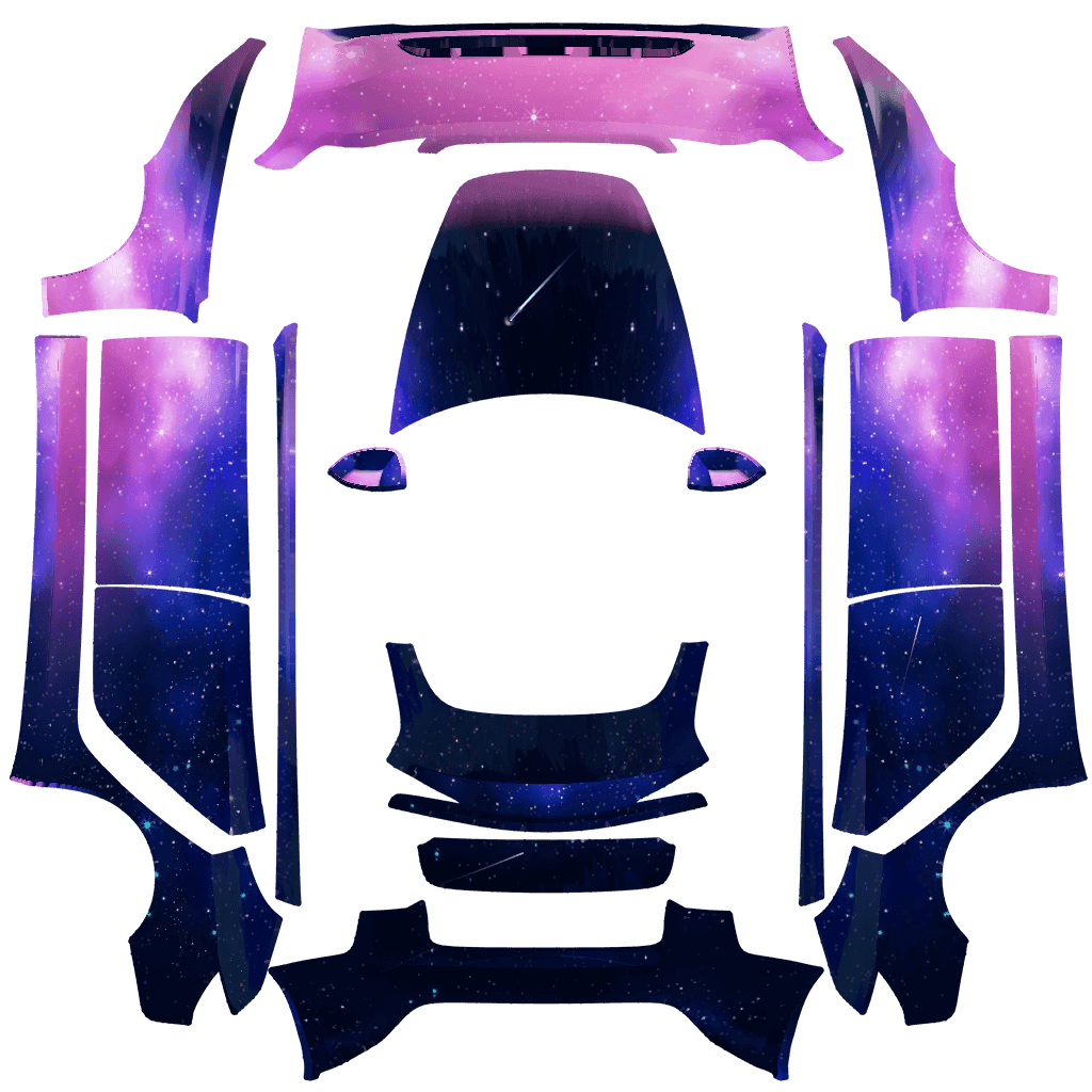 Cosmic Burst - Model 3 (2024+) Standard & Premium 特斯拉喷漆车间模板