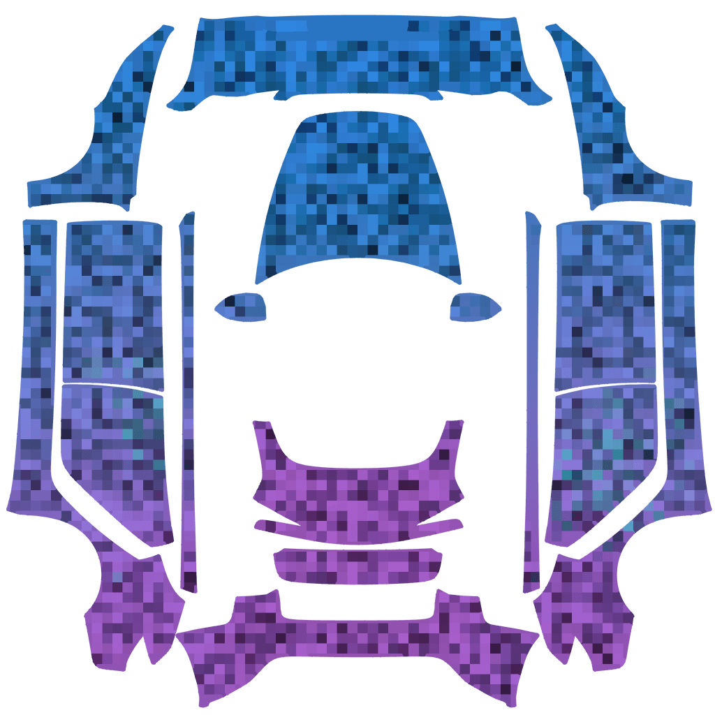 Pixel Art - Model 3 (2024+) Standard & Premium 特斯拉喷漆车间模板