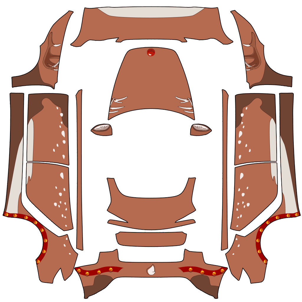 Reindeer - Model 3 (2024+) Standard & Premium 特斯拉喷漆车间模板