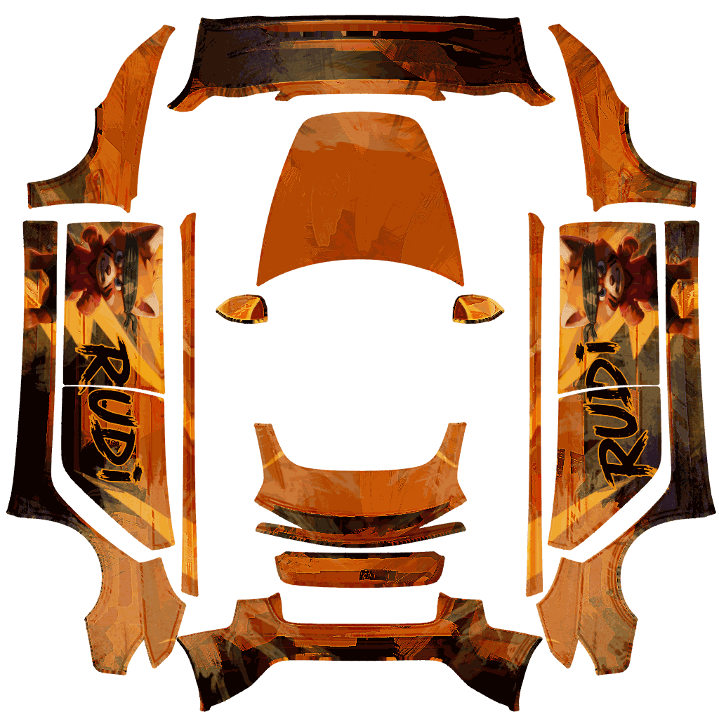 Rudi - Model 3 (2024+) Standard & Premium 特斯拉喷漆车间模板