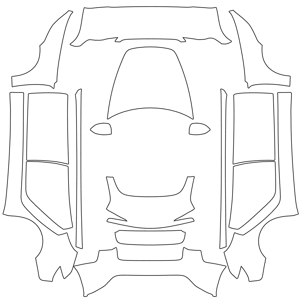 Model 3 (2024+) Standard & Premium 空白模板