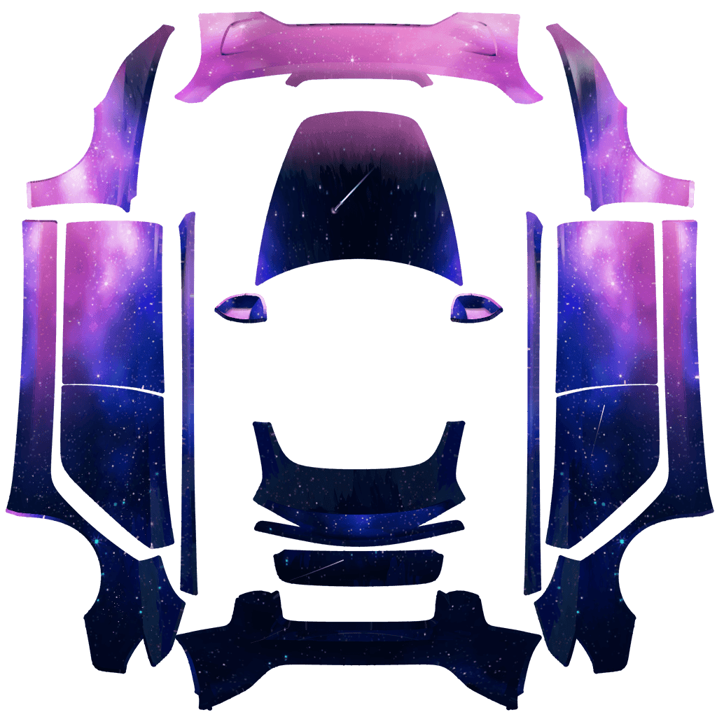 Cosmic Burst - Model 3 (2024+) Performance 特斯拉喷漆车间模板