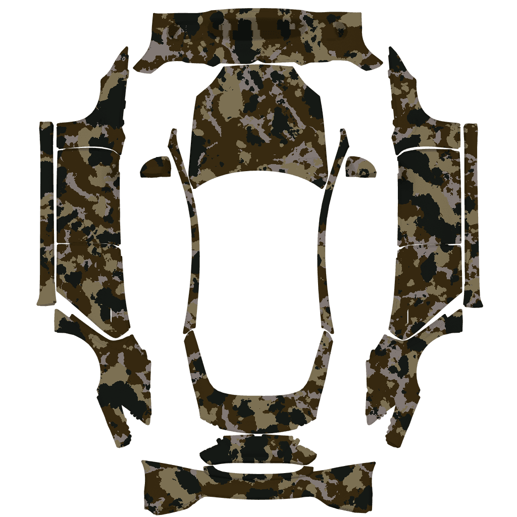 Camo - Model S (2021+) 特斯拉喷漆车间模板