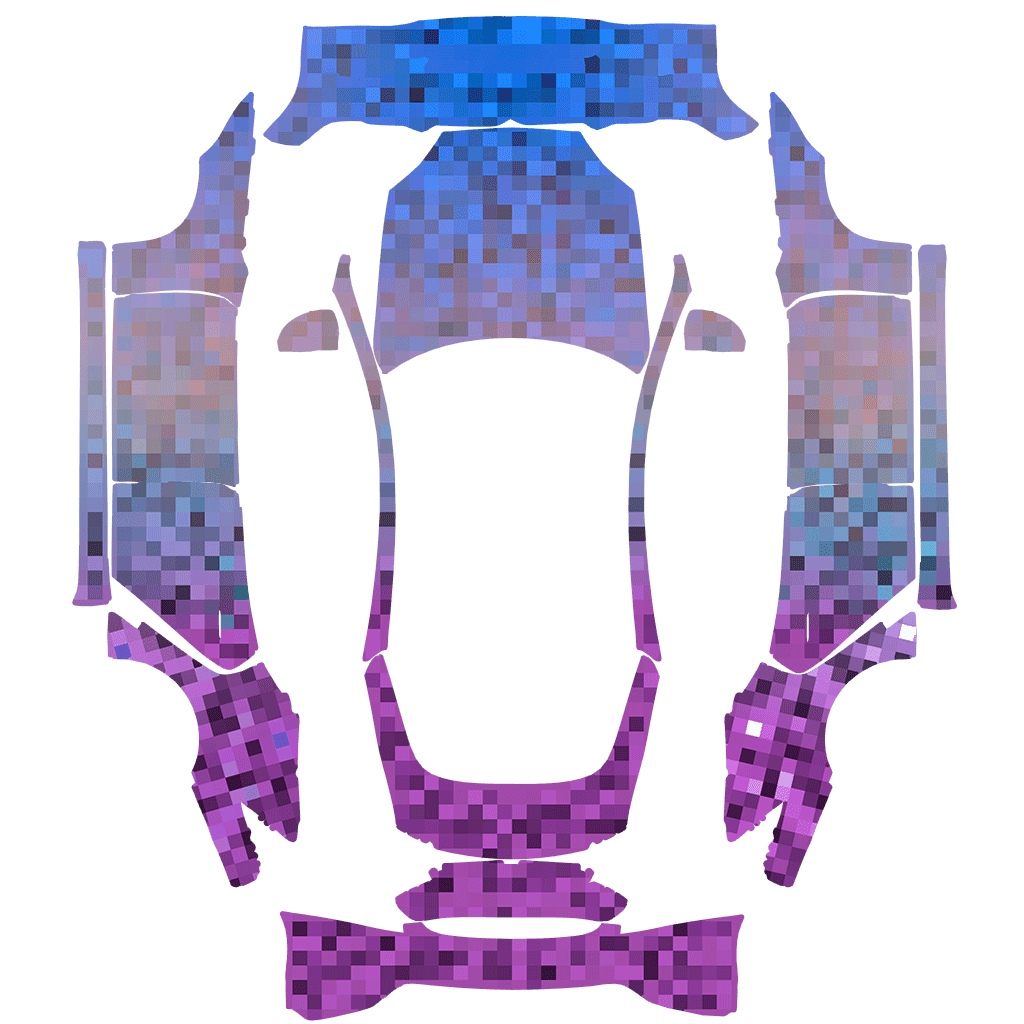 Pixel Art - Model S (2021+) 特斯拉喷漆车间模板