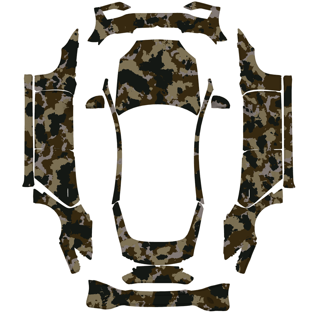 Camo - Model S (2025+) Plaid 特斯拉喷漆车间模板