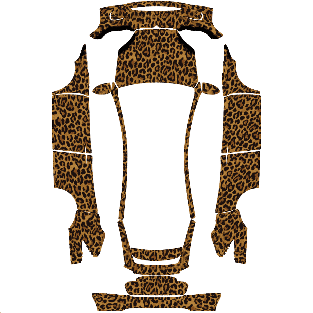 Leopard - Model X (2021+) 特斯拉喷漆车间模板