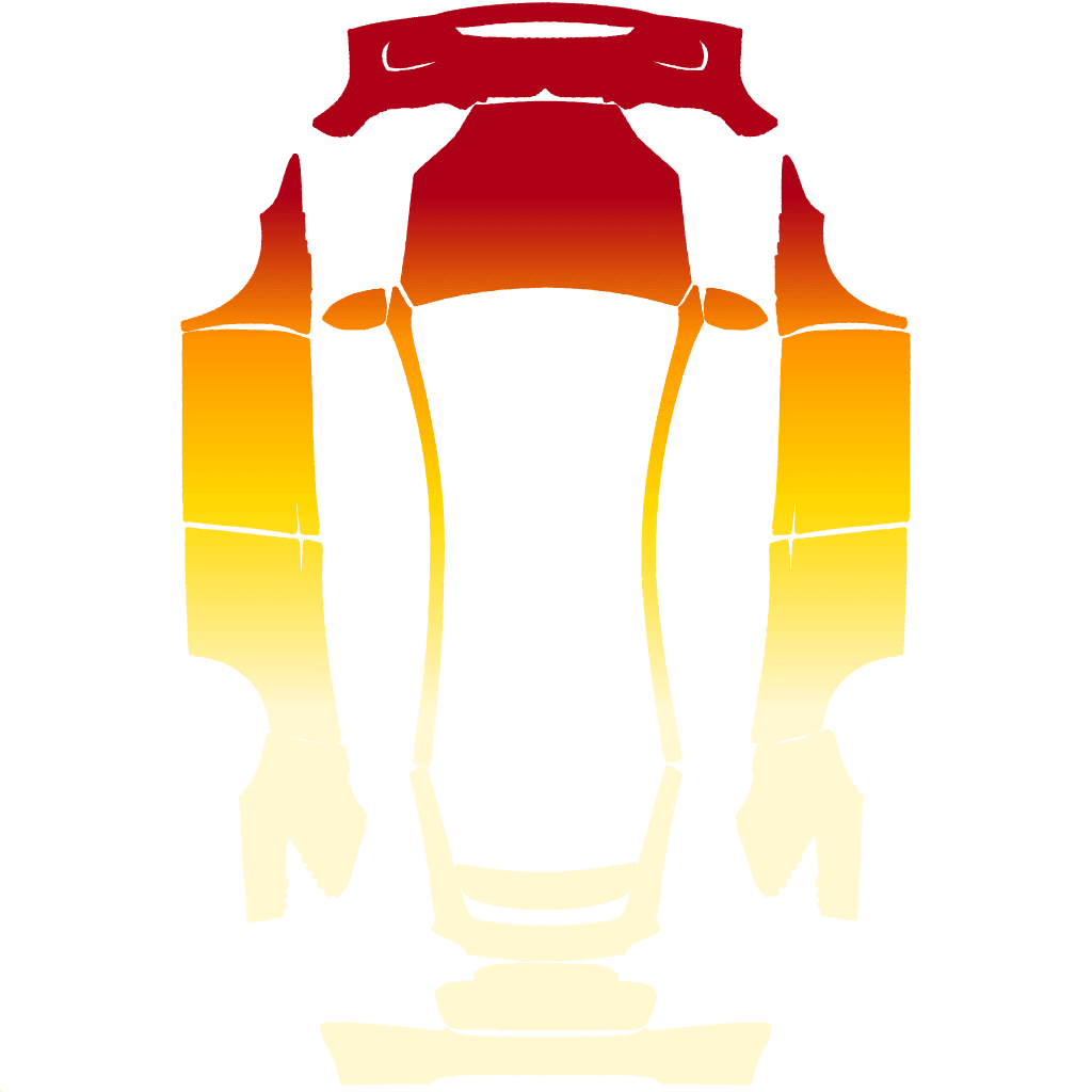 Vintage Gradient - Model X (2021+) 特斯拉喷漆车间模板