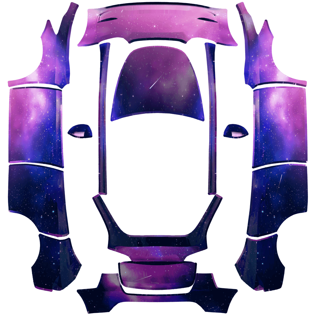 Cosmic Burst - Model Y 特斯拉喷漆车间模板