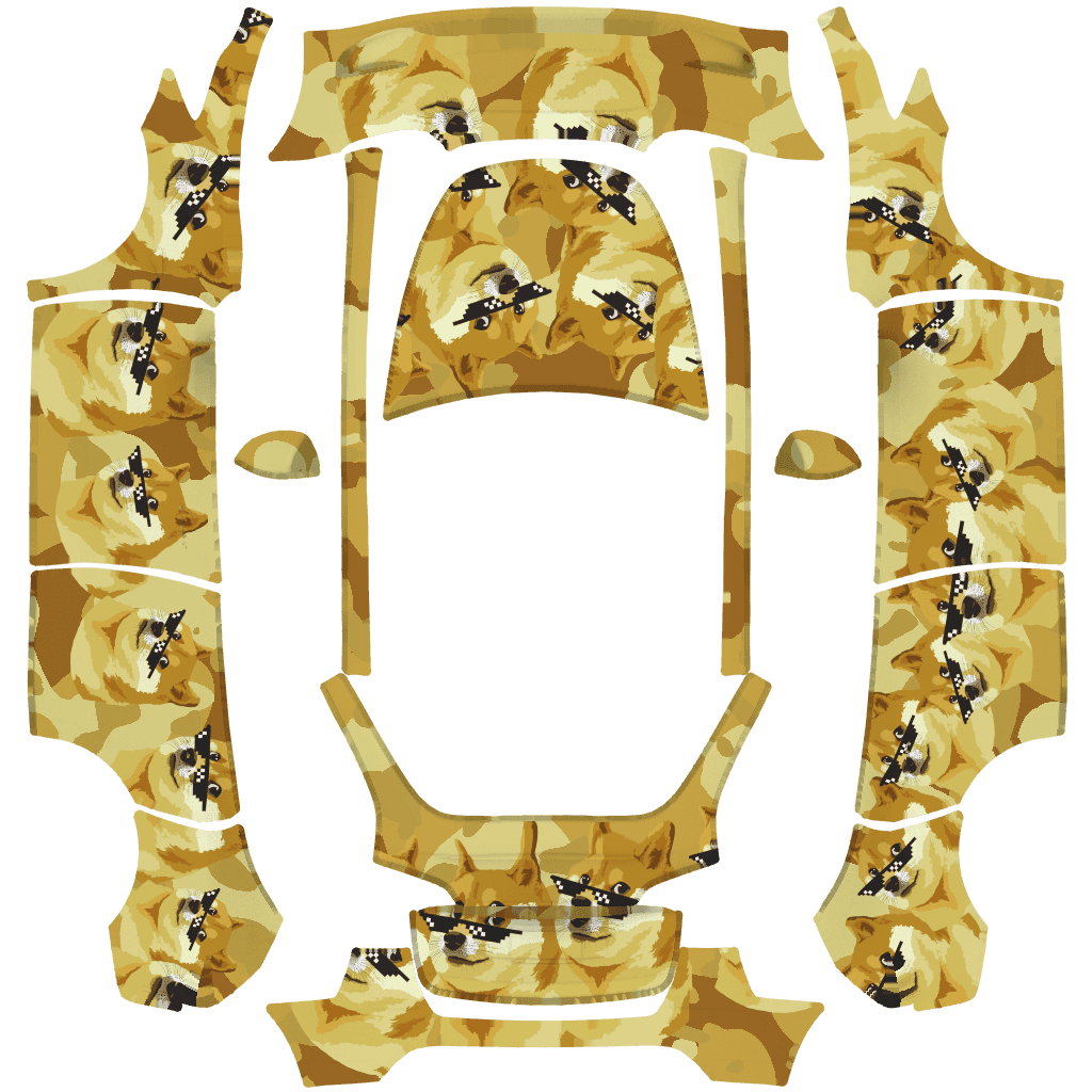 Doge - Model Y 特斯拉喷漆车间模板