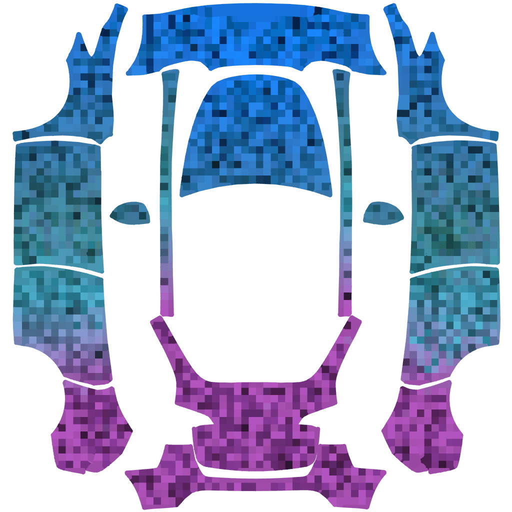 Pixel Art - Model Y 特斯拉喷漆车间模板