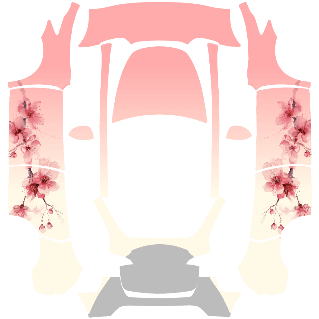 Sakura - Model Y 特斯拉喷漆车间模板