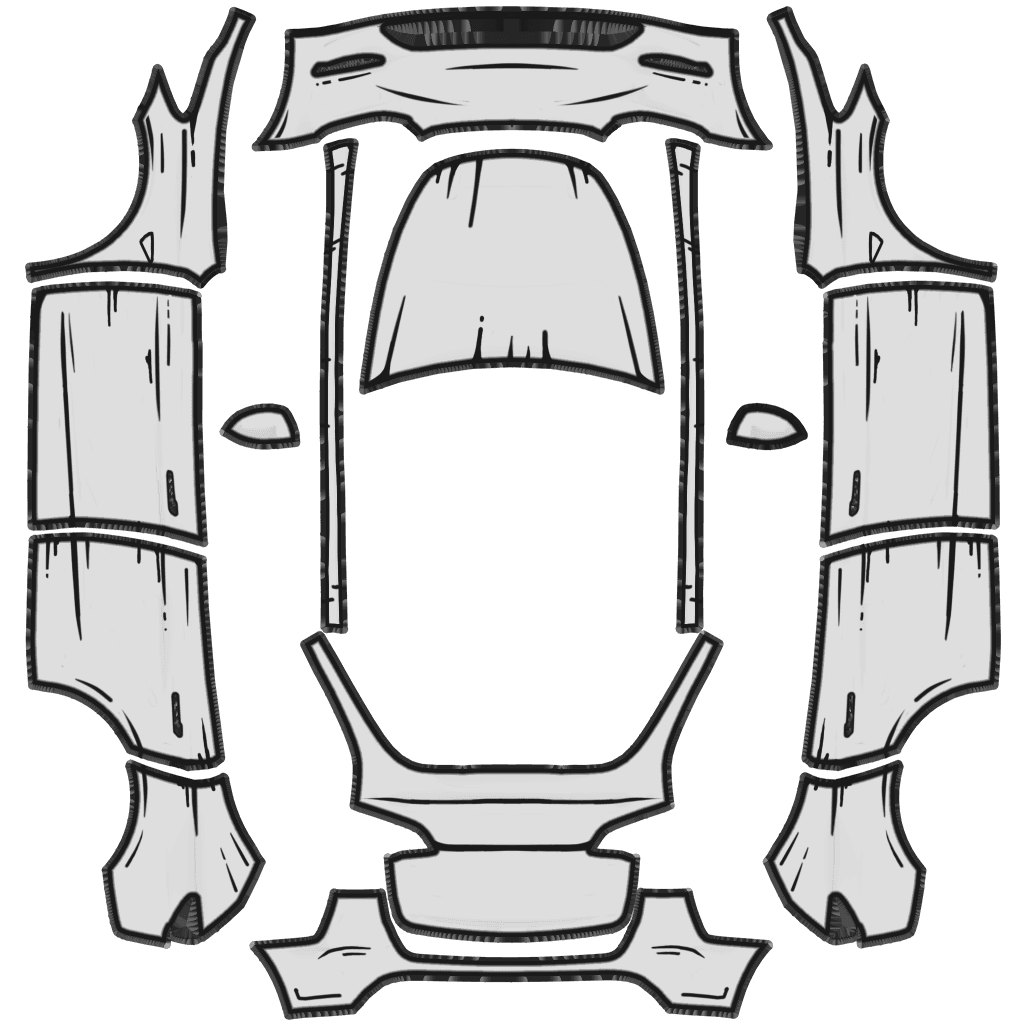 Sketch - Model Y 特斯拉喷漆车间模板