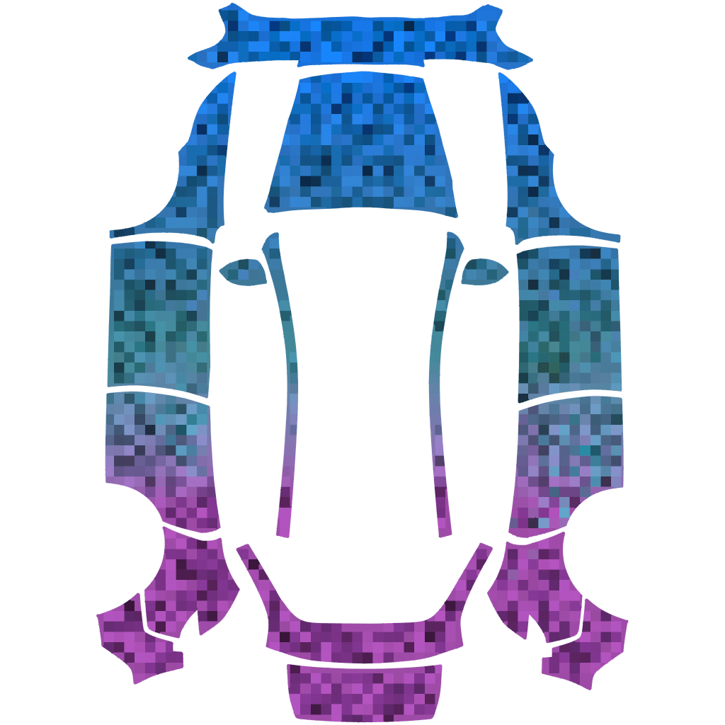 Pixel Art - Model Y (2025+) Standard 特斯拉喷漆车间模板