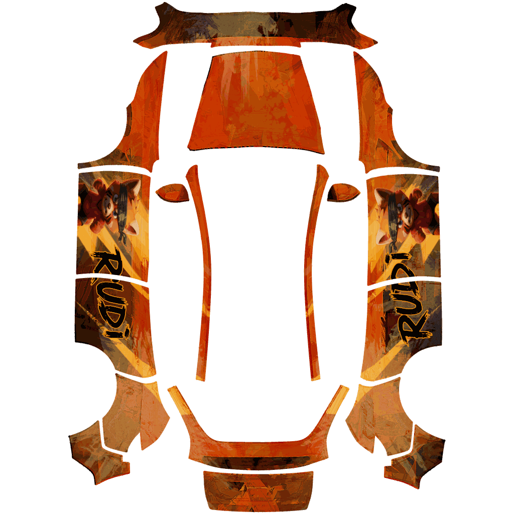 Rudi - Model Y (2025+) Standard 特斯拉喷漆车间模板