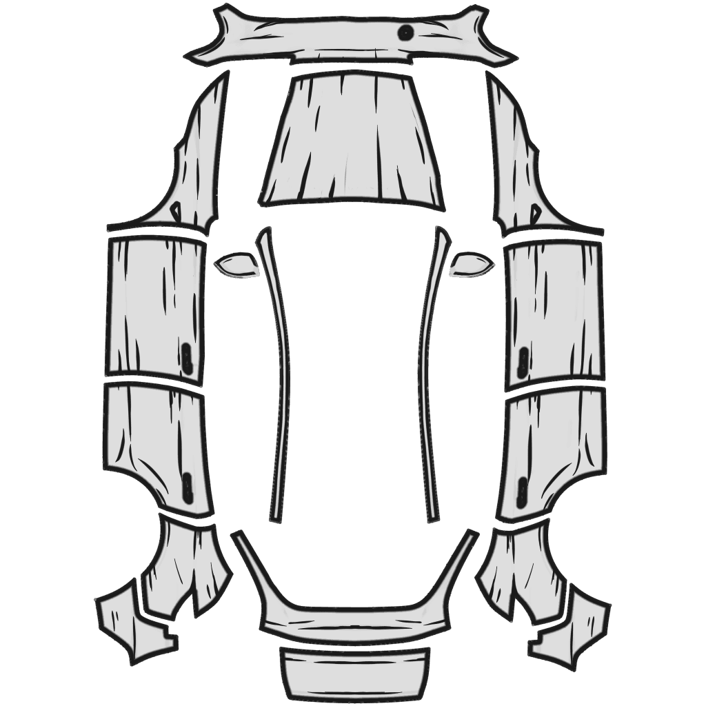 Sketch - Model Y (2025+) Standard 特斯拉喷漆车间模板