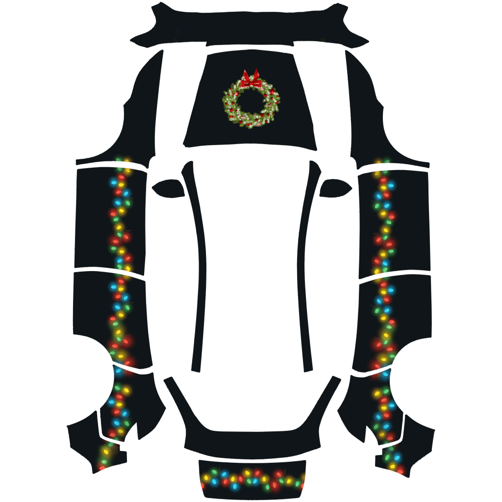 String Lights - Model Y (2025+) Standard 特斯拉喷漆车间模板