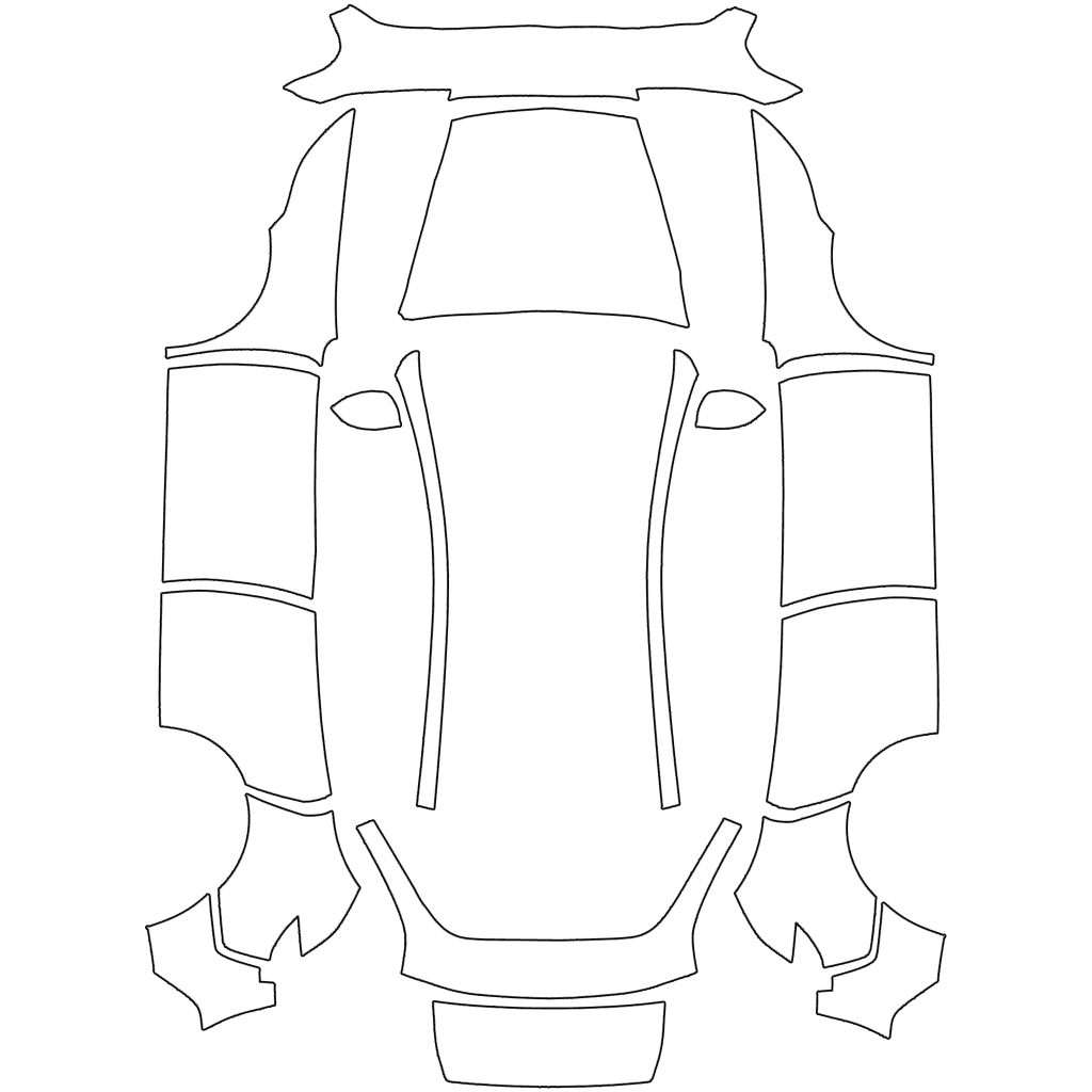 Model Y (2025+) Standard 空白模板