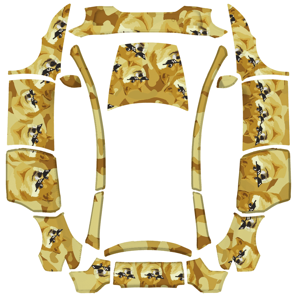 Doge - Model Y L 特斯拉喷漆车间模板