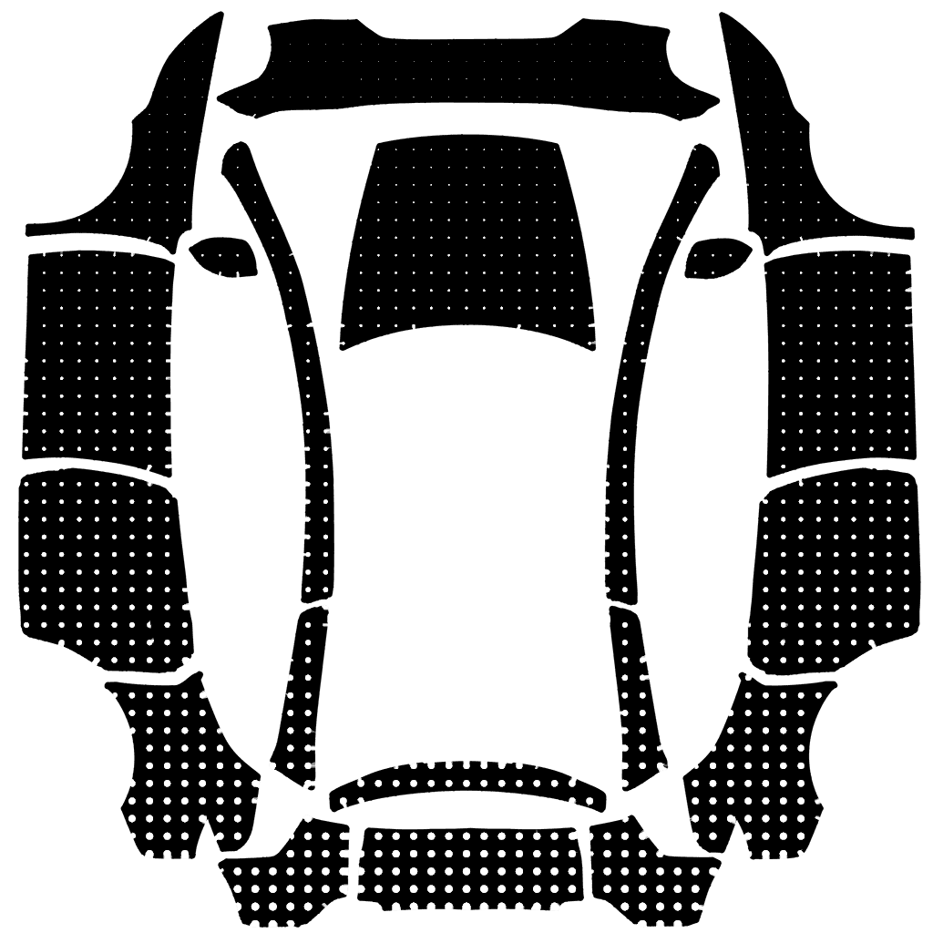 Dot Matrix - Model Y L 特斯拉喷漆车间模板