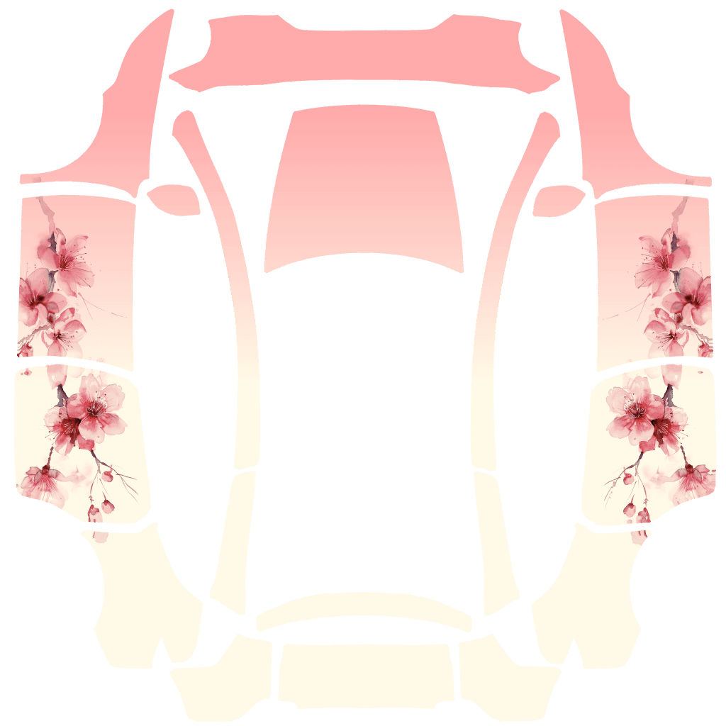 Sakura - Model Y L 特斯拉喷漆车间模板