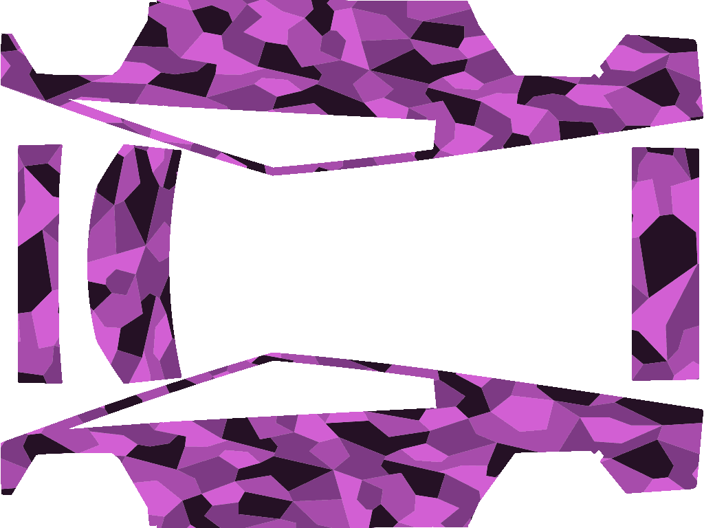 Camo Pink - Cybertruck 特斯拉喷漆车间模板