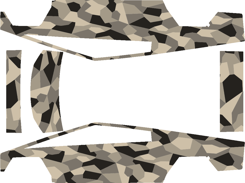 Camo Sand - Cybertruck 特斯拉喷漆车间模板