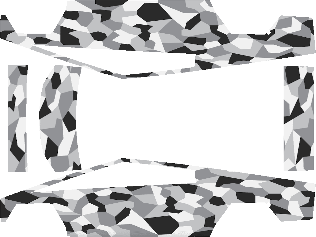 Camo Snow - Cybertruck 特斯拉喷漆车间模板