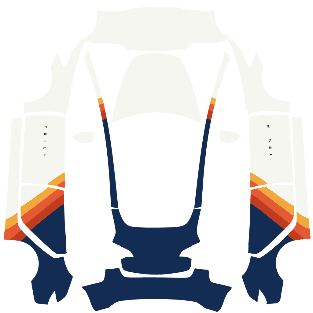 Vintage Stripes - Model 3 特斯拉喷漆车间模板