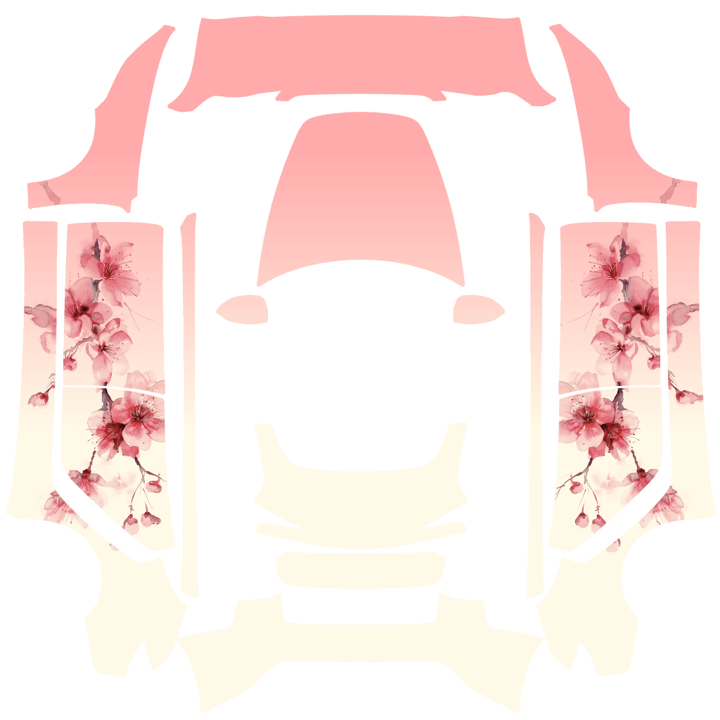 Sakura - Model 3 (2024+) Standard & Premium 特斯拉喷漆车间模板