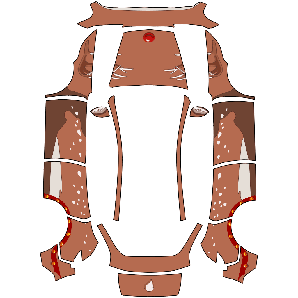 Reindeer - Model Y (2025+) Standard 特斯拉喷漆车间模板