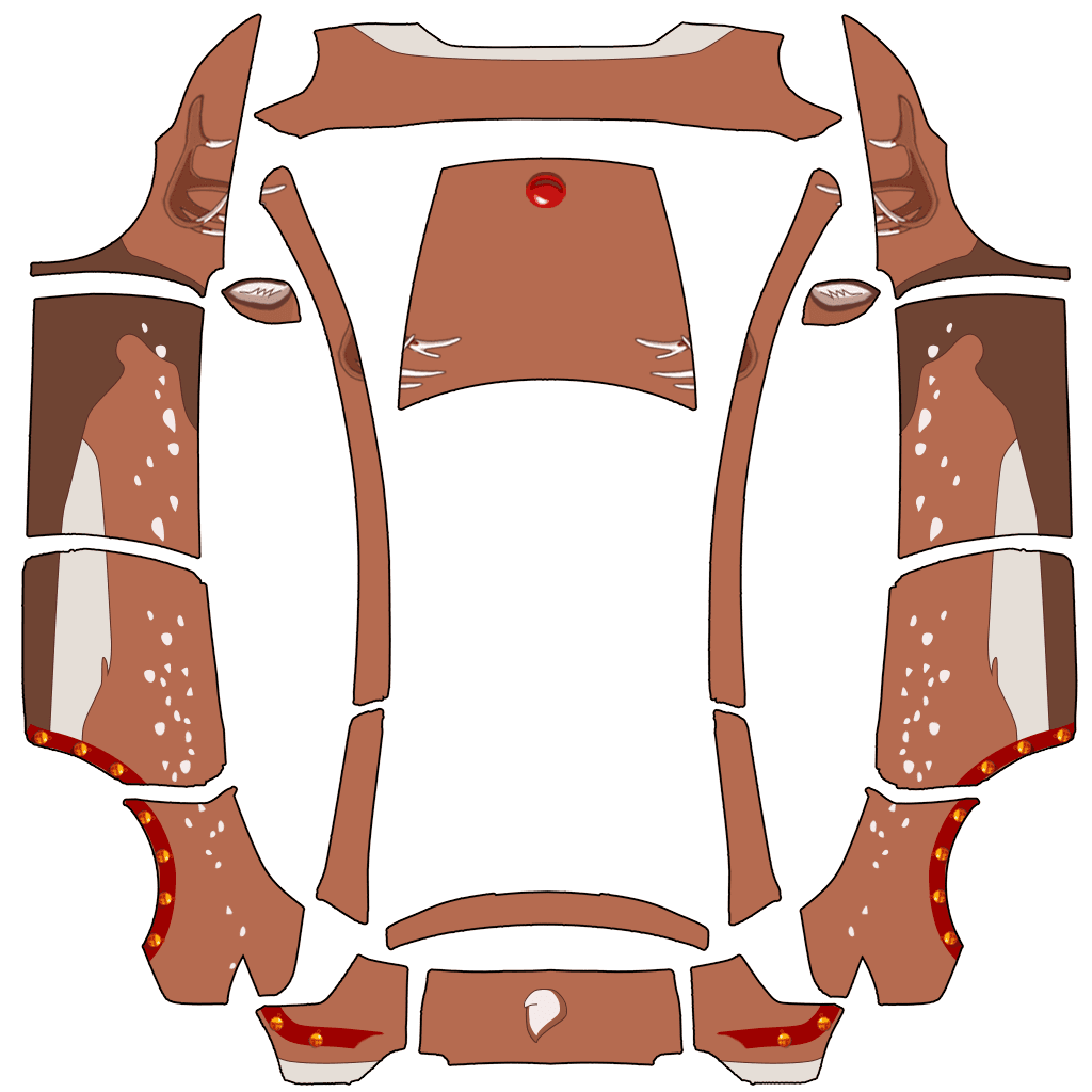 Reindeer - Model Y L 特斯拉喷漆车间模板