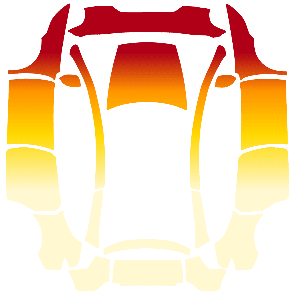 Vintage Gradient - Model Y L 特斯拉喷漆车间模板