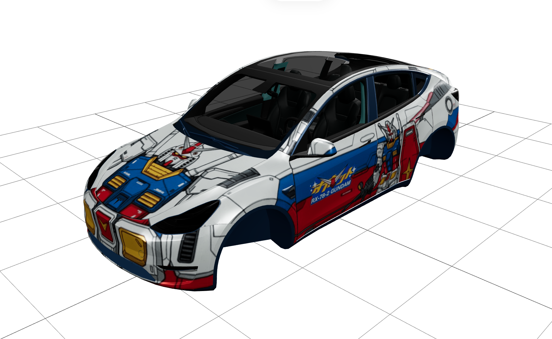 高达精修版 实车效果图 2