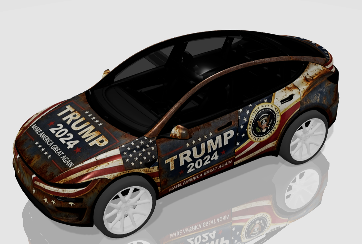 TRUMP2024-怀旧风 实车效果图 1