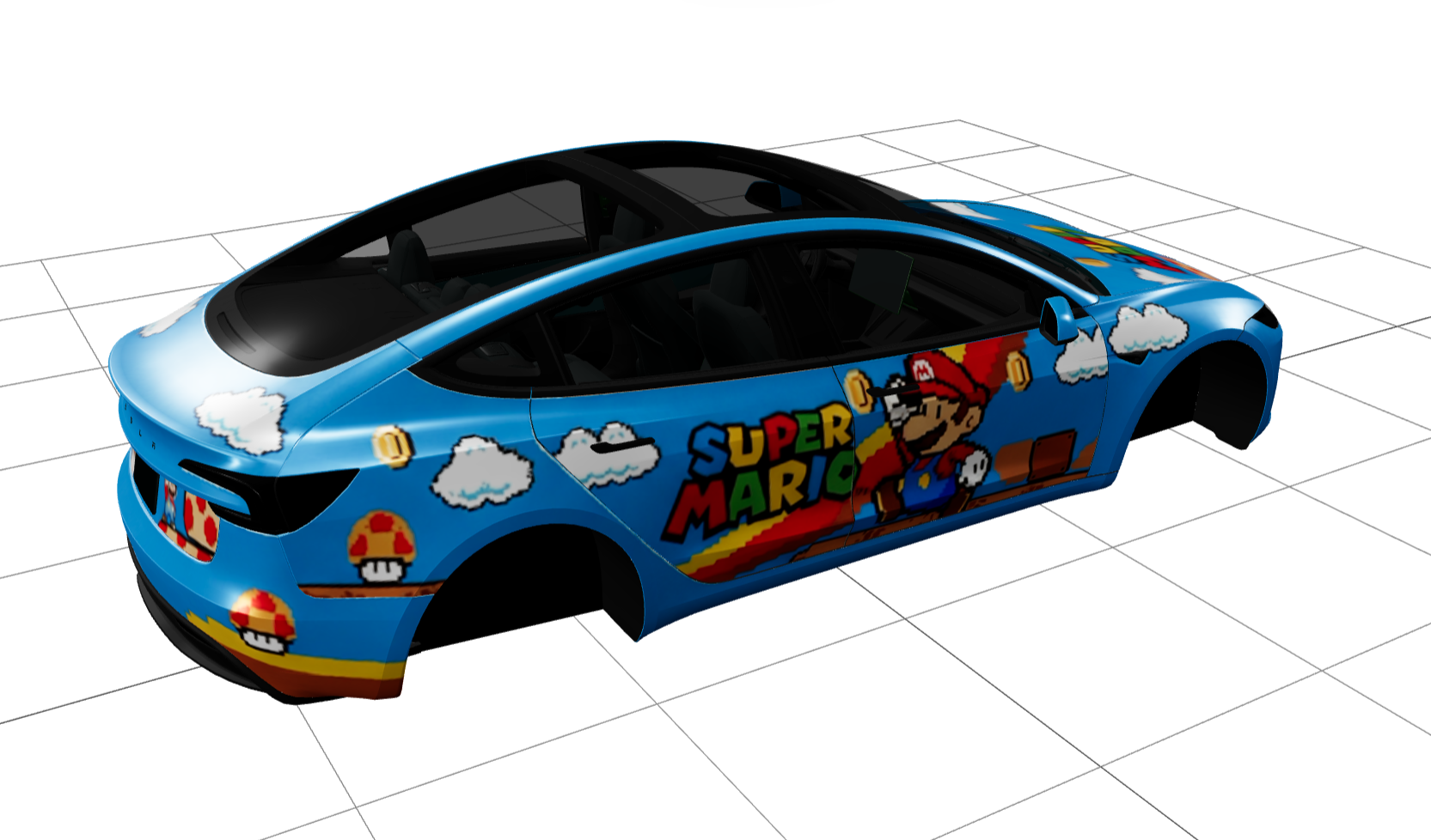 焕新3马里奥 实车效果图 2