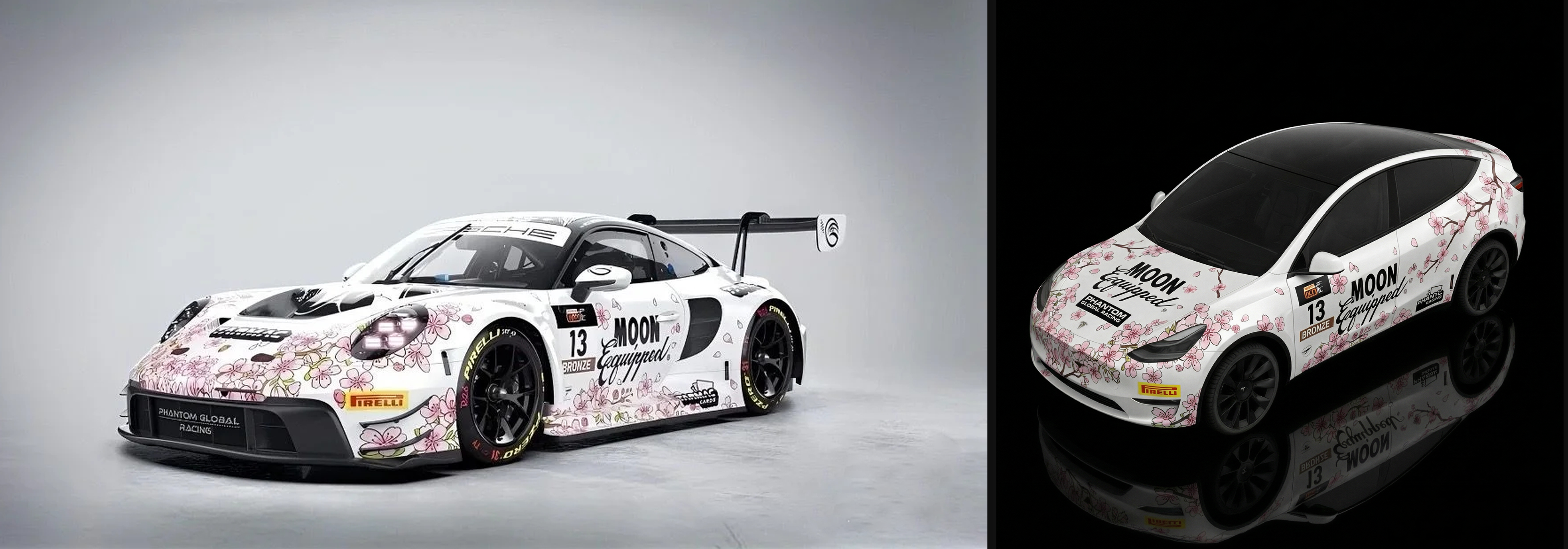 保时捷 911 GT3 R (992)涂装 实车效果图 1