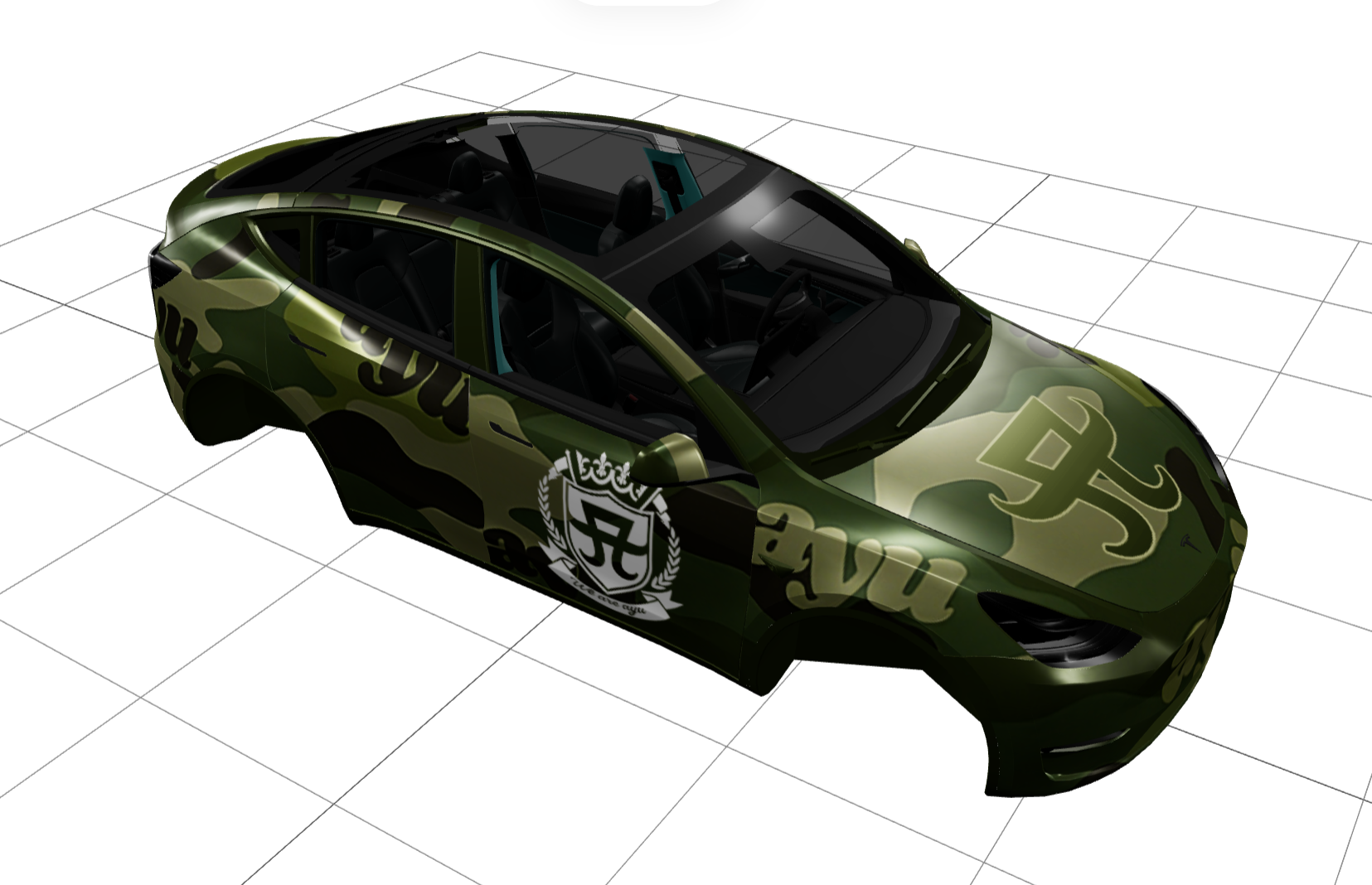 迷彩精修版 实车效果图 1