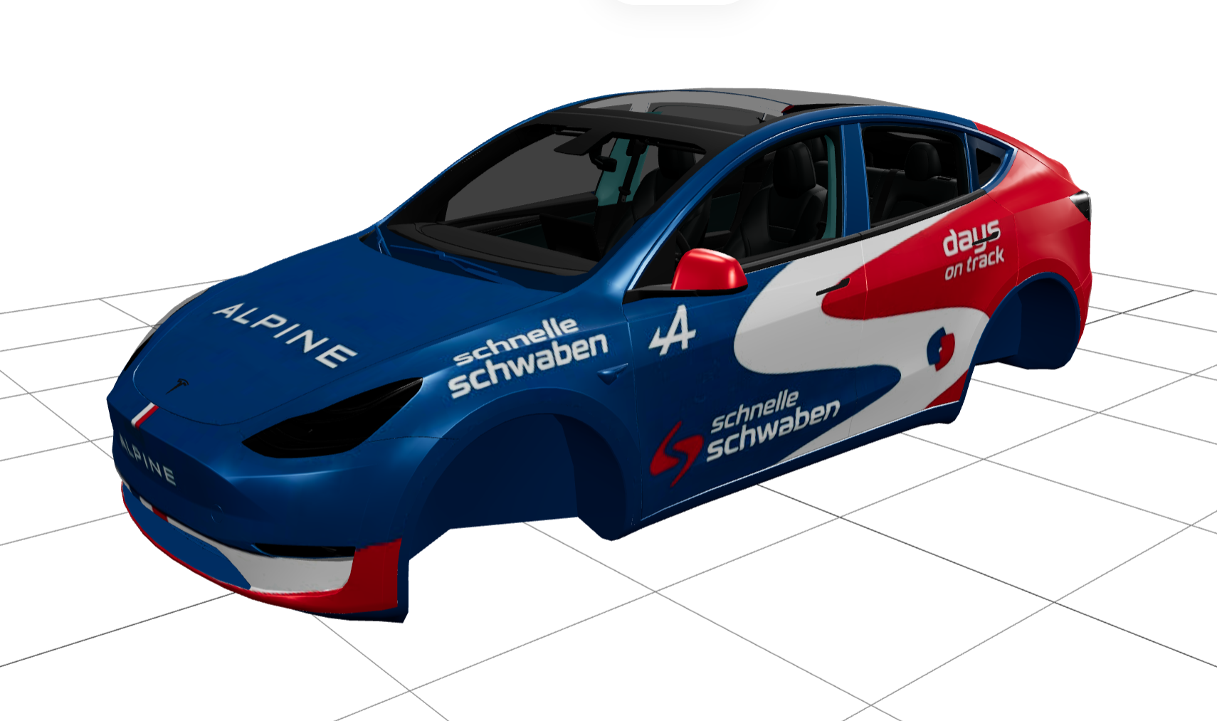 精品赛车皮肤 实车效果图 1