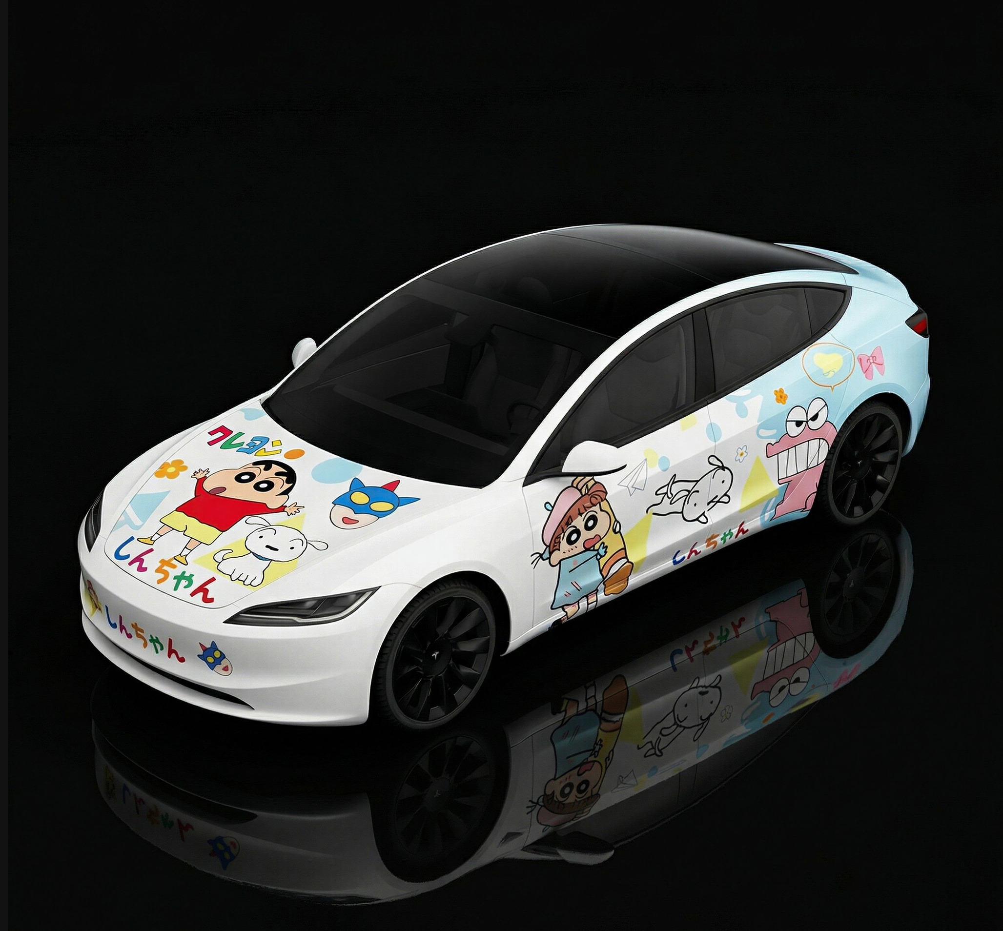 蜡笔小新 实车效果图 1