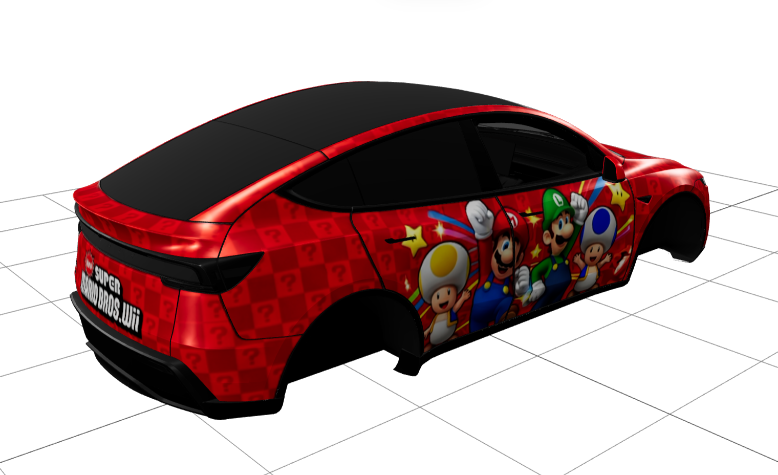 马里奥精品皮肤 实车效果图 2