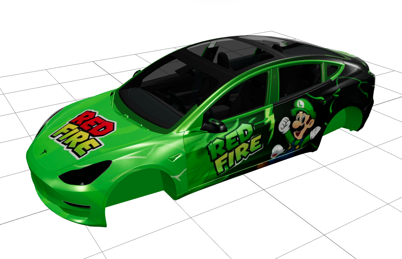 Model 3 实车效果图 2