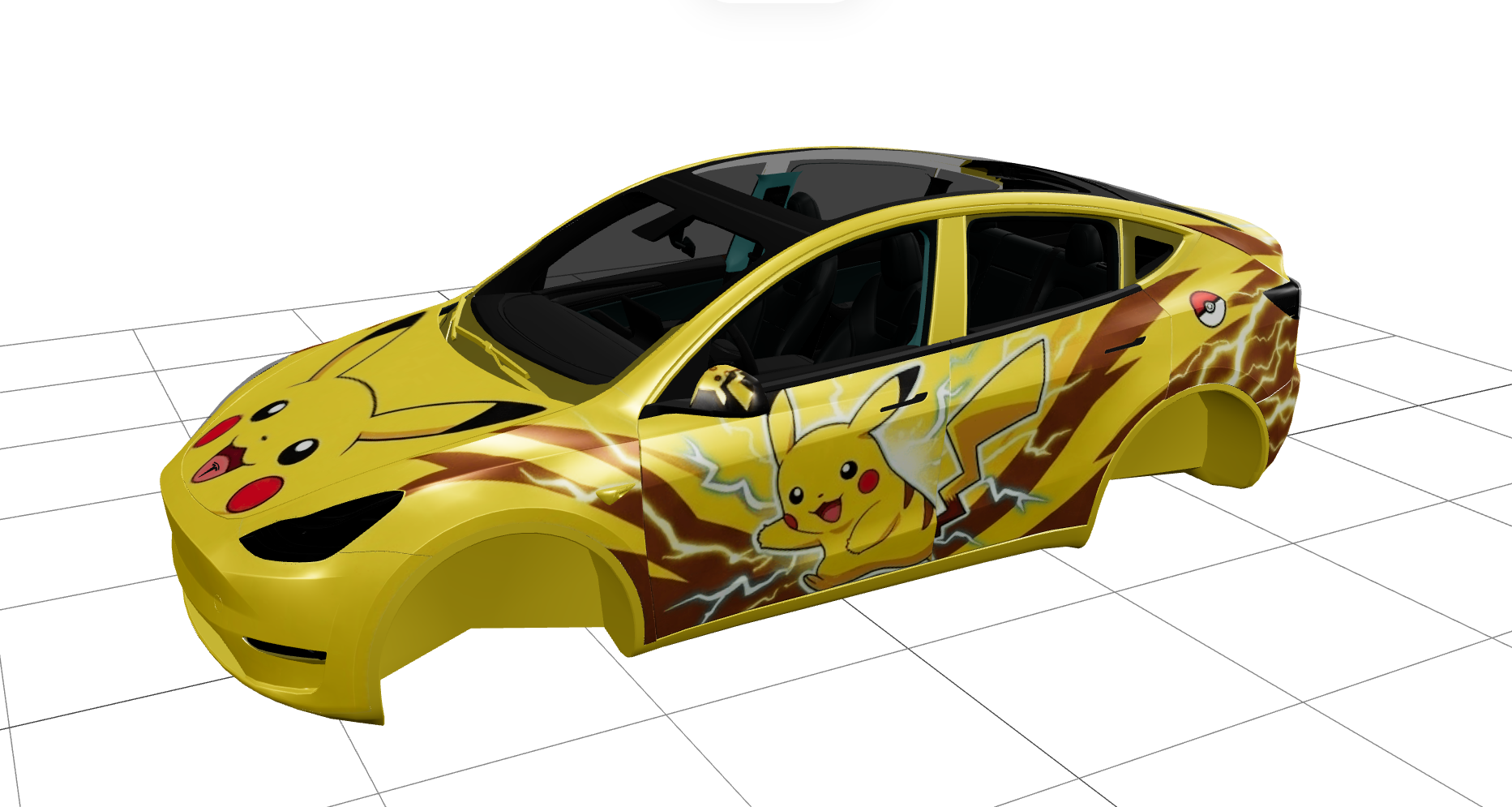 比卡丘修复版 实车效果图 2