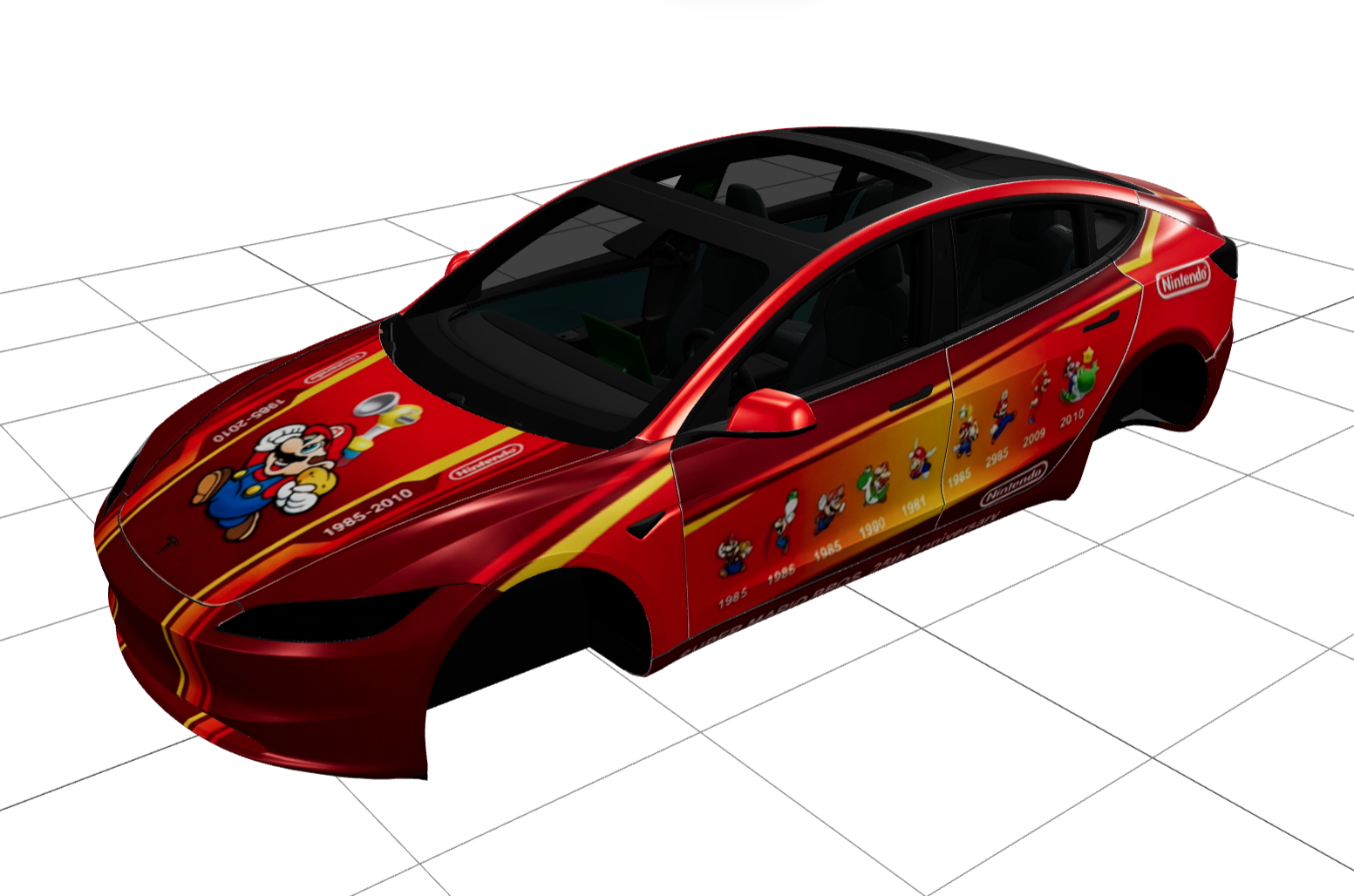 焕新3马里奥 实车效果图 1