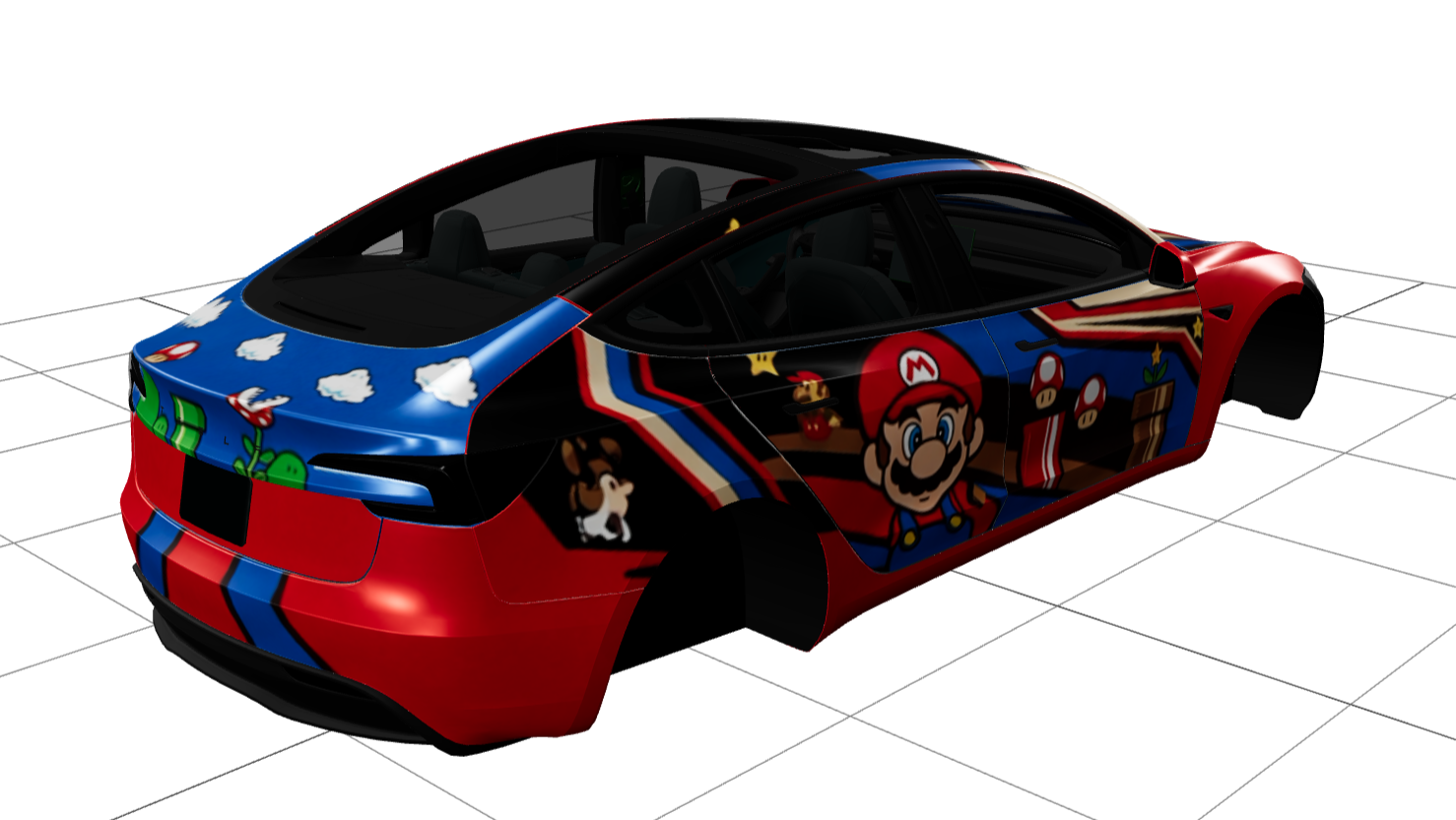 焕新3马里奥 实车效果图 2