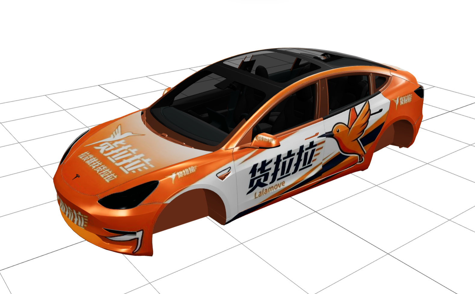 货拉拉高级版 实车效果图 1