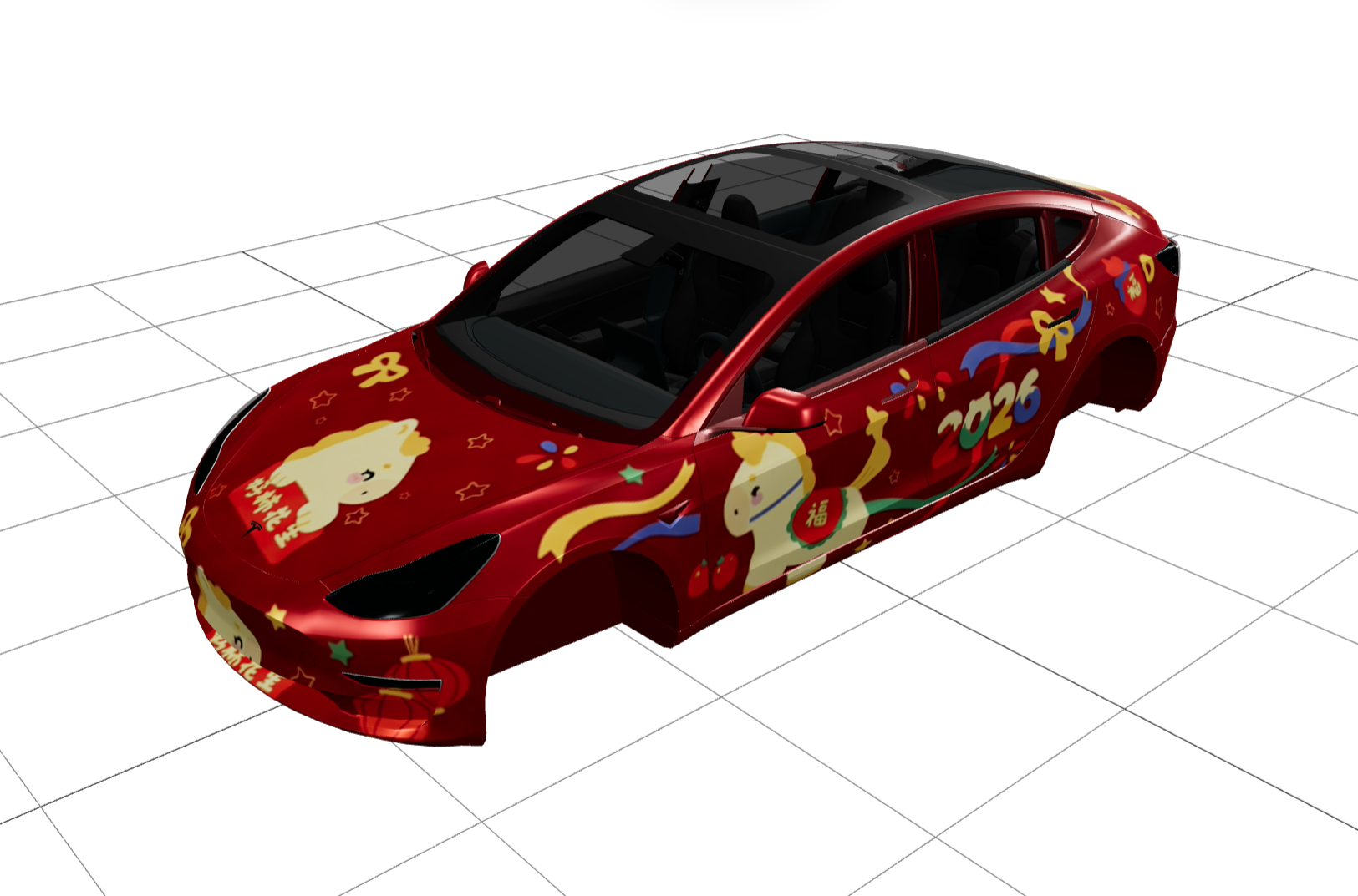 好柿花生 实车效果图 1