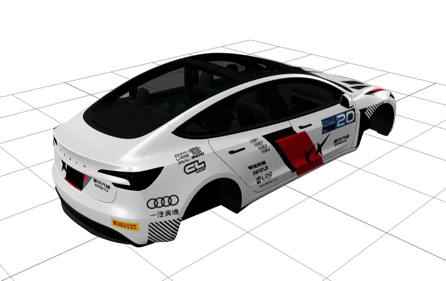 焕新3 飞驰人生3精制版 实车效果图 2