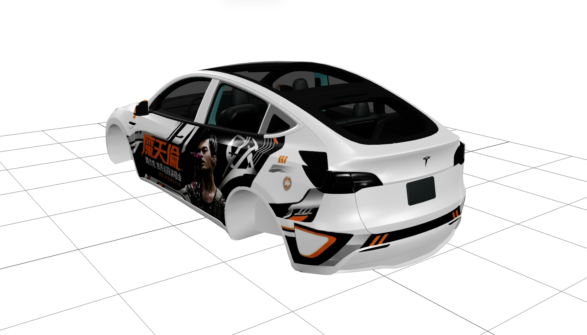 杰伦摩天轮修复版 实车效果图 2